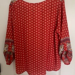 NWT ~ Boho Button Up Front and Sleeves ~ Women’s M ~ Stitch Fix!